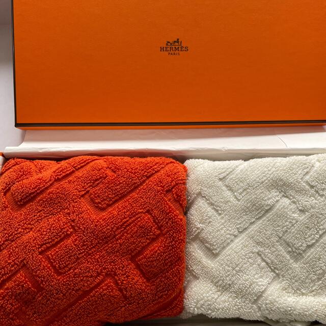 Hermès エルメス　コットンハンカチ