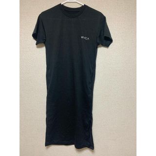 ルーカ(RVCA)のRVCA 黒ワンピース(ひざ丈ワンピース)