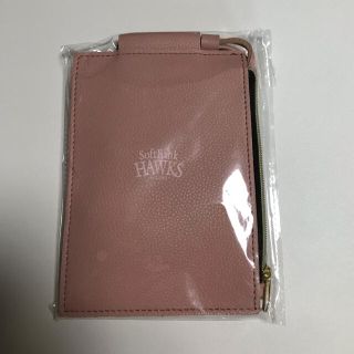 フクオカソフトバンクホークス(福岡ソフトバンクホークス)の💖１１月３日限定シバゆき様専用💖ソフトバンク ホークス ネックポーチ ピンク(ノベルティグッズ)