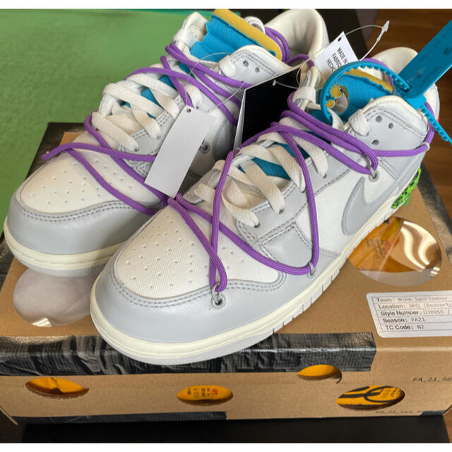 NIKE OFF WHITE DUNK 47 of 50