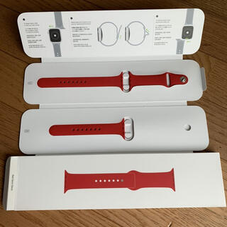 アップル(Apple)のApple Watch 純正品 スポーツバンド　44mm(ラバーベルト)