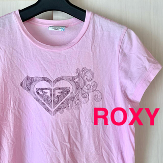 ロキシー(Roxy)のロキシー　半袖Tシャツ　ピンク(Tシャツ(半袖/袖なし))