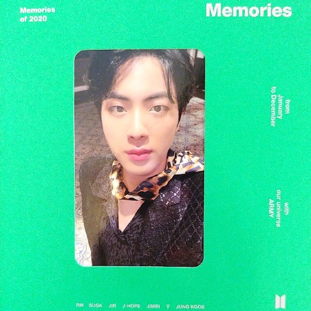 BTS Memories 2020 トレカ ジン Blu-ray 公式シングルカード
