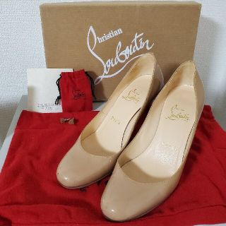 クリスチャンルブタン(Christian Louboutin)の34.5　クリスチャンルブタン　パンプス　ベージュ(ハイヒール/パンプス)