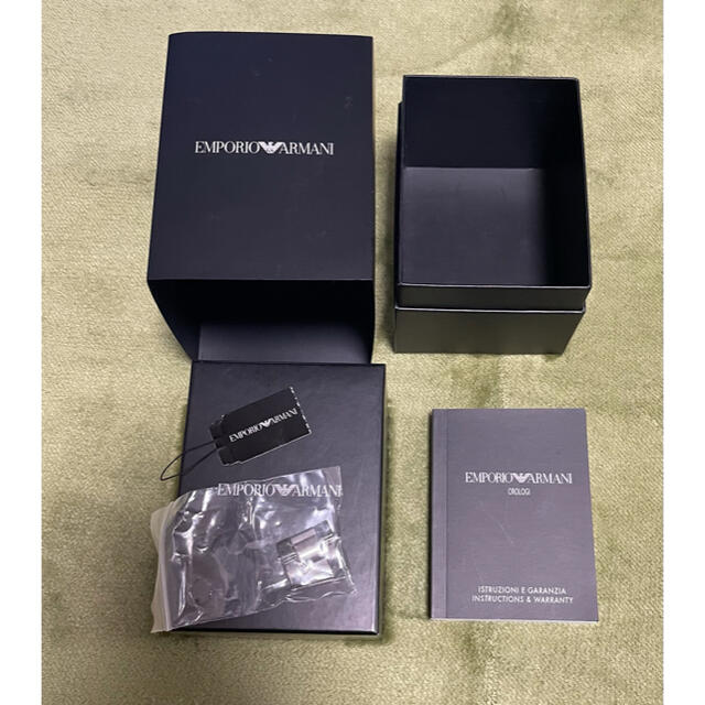 Emporio Armani(エンポリオアルマーニ)のEMPORIO ARMANI エンポリオ アルマーニ 時計 メンズの時計(腕時計(アナログ))の商品写真