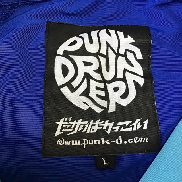 PUNK DRUNKERS(パンクドランカーズ)のPUNK DRUNKERS パンクドランカーズ　マウンテンパーカー　L ナイロン メンズのジャケット/アウター(マウンテンパーカー)の商品写真