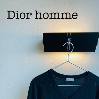 Dior homme ディオールオム ダメージVネックニット