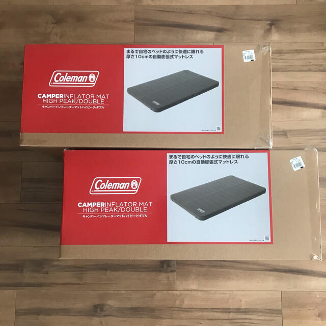 寝袋/寝具 2個セット コールマン キャンパー インフレーターマット