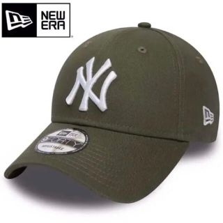 ニューエラー(NEW ERA)のニューエラ キャップ NY ヤンキース 緑 カーキ オリーブ グリーン 白ロゴ(キャップ)