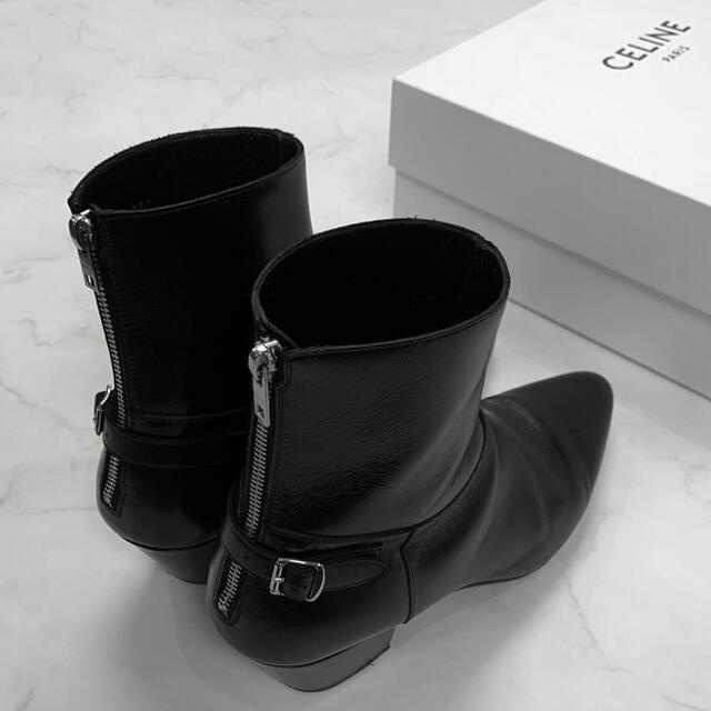 celine(セリーヌ)のCELINE JACNO 60mm back zipped boots メンズの靴/シューズ(ブーツ)の商品写真