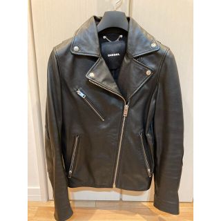 ディーゼル(DIESEL)のディーゼル　レディース レザーライダースジャケット(ライダースジャケット)