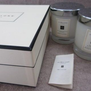 ジョーマローン(Jo Malone)のジョーマローン JO MALONE　キャンドル 2個セット２種（B)　#101(その他)