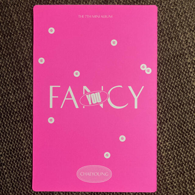 Waste(twice)(ウェストトゥワイス)のTWICE  レンチキュラー　トレカ　チェヨン  fancy エンタメ/ホビーのCD(K-POP/アジア)の商品写真