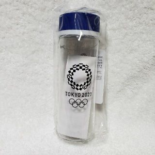 東京2020　シンプルデザインブローボトル 400ml　公式ライセンス商品(タンブラー)