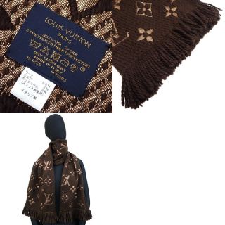 LOUIS VUITTON ルイ・ヴィトンマフラー エシャルプ・ロゴマニア
