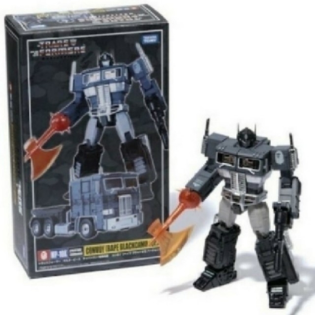 TRANSFORMERS MP-10K CONVOY BAPE(R) BLACK