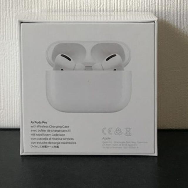 【新品・未開封】AirPods Pro　エアポッズ　エアポッド スマホ/家電/カメラのオーディオ機器(ヘッドフォン/イヤフォン)の商品写真