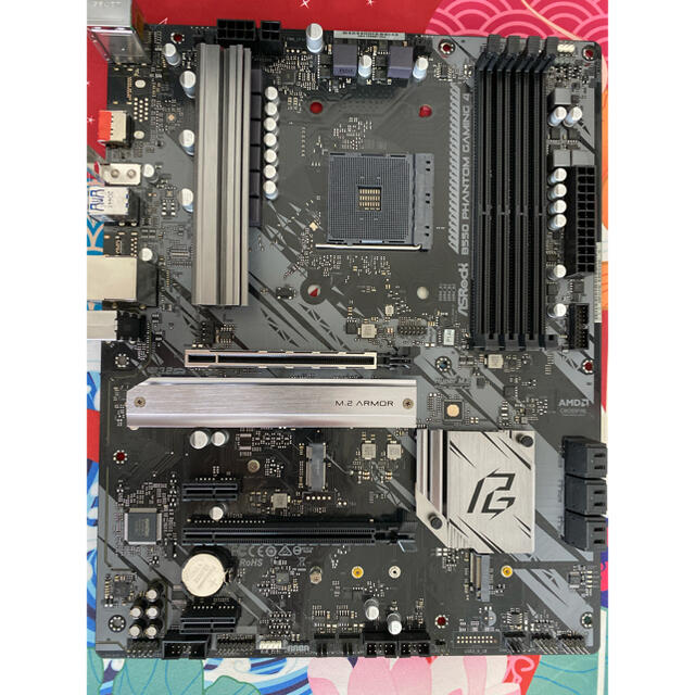 Phantom　gaming　asrock　PCパーツ　b550　マザーボード