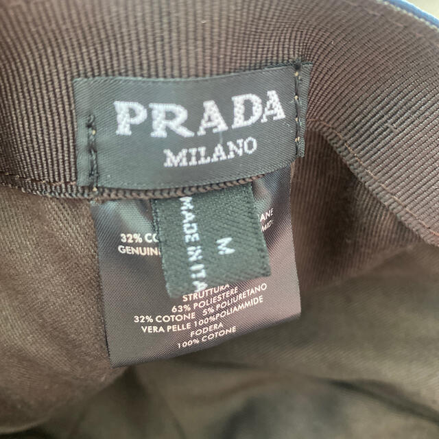 PRADA(プラダ)のPRADA キャップ　メンズ　レディース　ロゴ メンズの帽子(キャップ)の商品写真