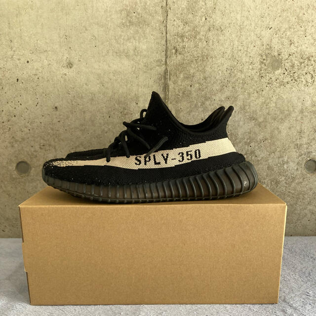 yeezy boost イージーブースト350 V2 コアブラック ホワイト 3