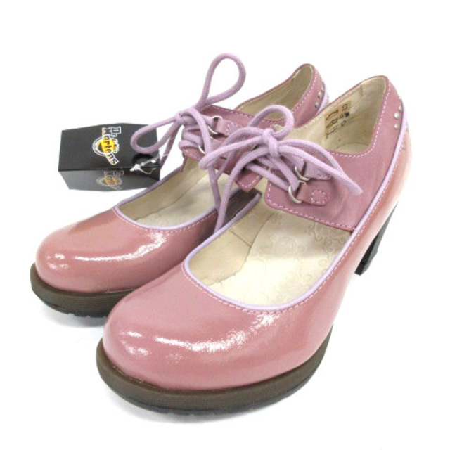 ドクターマーチン DR.MARTENS エナメル パンプス 7 パープル