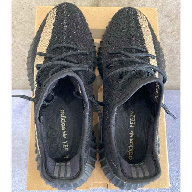 adidas(アディダス)のyeezy boost イージーブースト350 V2 コアブラック グリーン メンズの靴/シューズ(スニーカー)の商品写真