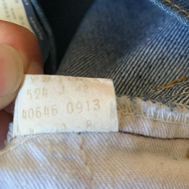 Dead stock Vintage Levi's646 ベルボトム 70's メンズのパンツ(デニム/ジーンズ)の商品写真