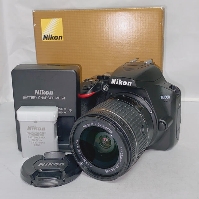 アウトレット 【最新】Nikon D3500 AF-P 18-55mm レンズキット | www