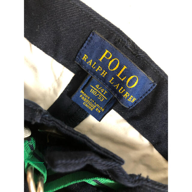 POLO RALPH LAUREN(ポロラルフローレン)のポロラルフローレン☆110☆4T☆ベルト付き短パン☆男の子ショートパンツ☆ズボン キッズ/ベビー/マタニティのキッズ服男の子用(90cm~)(パンツ/スパッツ)の商品写真