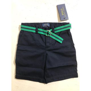 ポロラルフローレン(POLO RALPH LAUREN)のポロラルフローレン☆110☆4T☆ベルト付き短パン☆男の子ショートパンツ☆ズボン(パンツ/スパッツ)