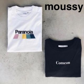 マウジー(moussy)の売り切りSALE！moussyプリントTシャツ(Tシャツ(半袖/袖なし))