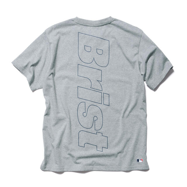 F.C.R.B. MLB TOUR MATCH TEE グレー