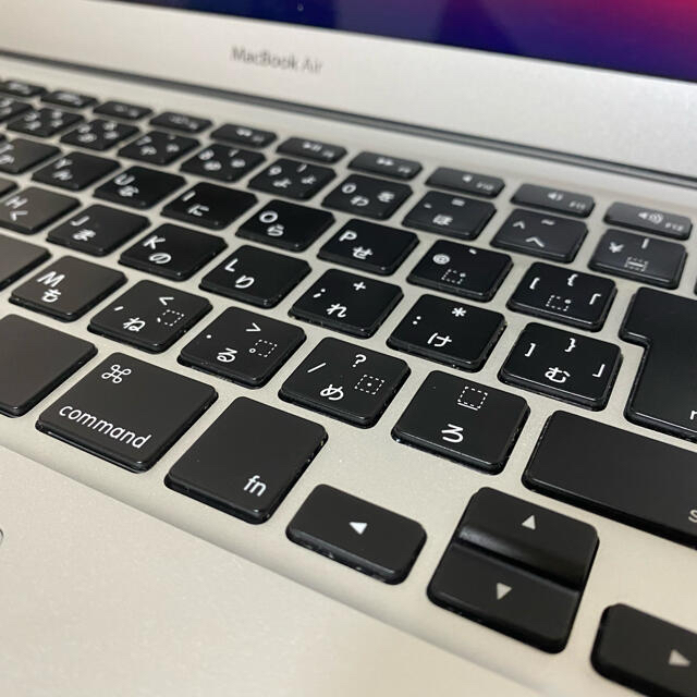 Apple(アップル)のMacBook air mid 2017 スマホ/家電/カメラのPC/タブレット(ノートPC)の商品写真