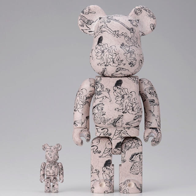 BE@RBRICK 鳥獣人物戯画 第弍集 100% & 400% ベアブリック