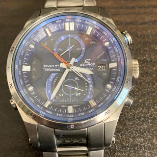 カシオ(CASIO)のカシオ　 エディフィス　EQW-A1200 電波ソーラー　フラッグシップモデル(腕時計(アナログ))