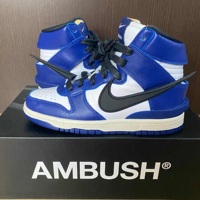 AMBUSH×NIKE DUNK HIGH “DEEP ROYAL”