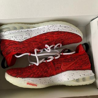 入手困難　Lebron15 low unvirsty red(スニーカー)