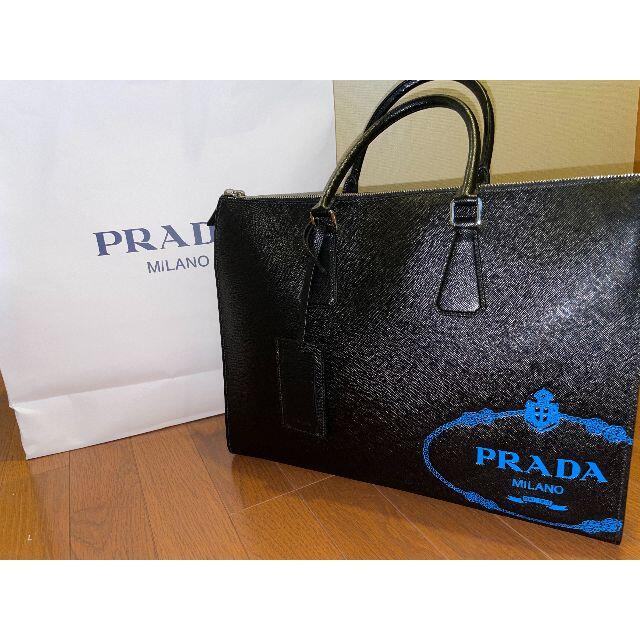 PRADA - 【ちびハニー】PRADA プラダ トートバッグ ビジネスバッグ
