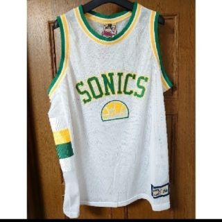 マジェスティック(Majestic)のNBA★希少★XL NBA ソニックス★Seattle　Supersonics(スポーツ選手)