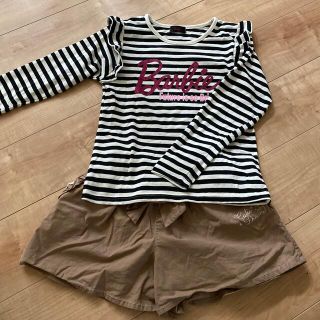 バービー(Barbie)のセット売り　トップス150 キュロット140 女の子(Tシャツ/カットソー)