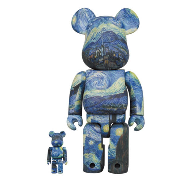 Van gogh Starry Night BE@RBRICK 100%400%おもちゃ