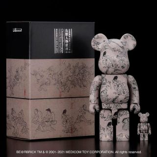 メディコムトイ(MEDICOM TOY)のBE@RBRICK 鳥獣人物戯画 第弍集 100% & 400% (その他)