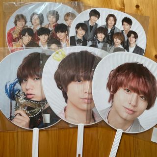 ヘイセイジャンプ(Hey! Say! JUMP)のHey! Say! JUMP 伊野尾慧 全員 うちわ セット(アイドルグッズ)