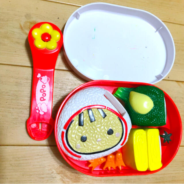 ポポちゃん ぽぽちゃん お弁当箱 おもちゃ ピクニック スプーン ポポちゃん ぽぽちゃん お弁当箱 おもちゃ ピクニック スプーン