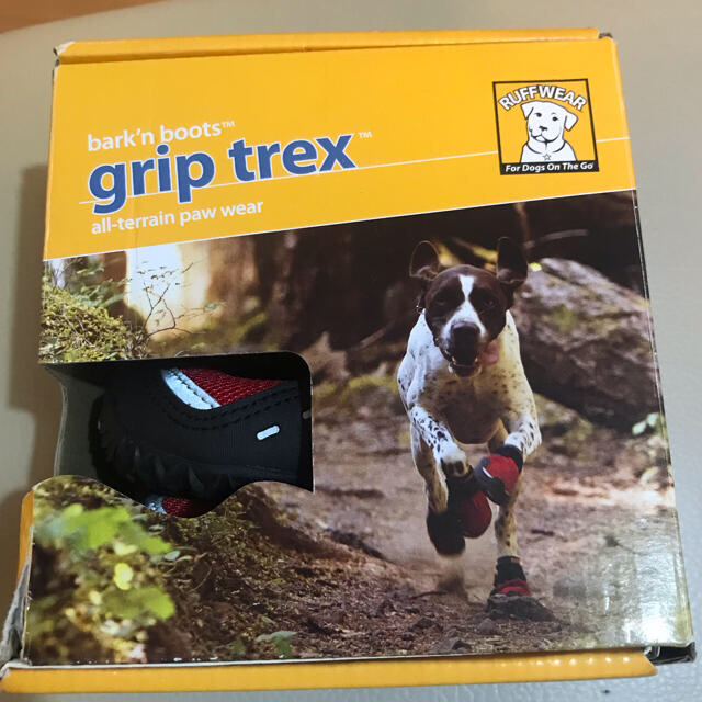 ★未使用★ラフウェア グリップトレックス L 赤　GRIP TREX L RED その他のペット用品(犬)の商品写真