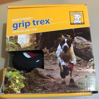 ★未使用★ラフウェア グリップトレックス L 赤　GRIP TREX L RED(犬)