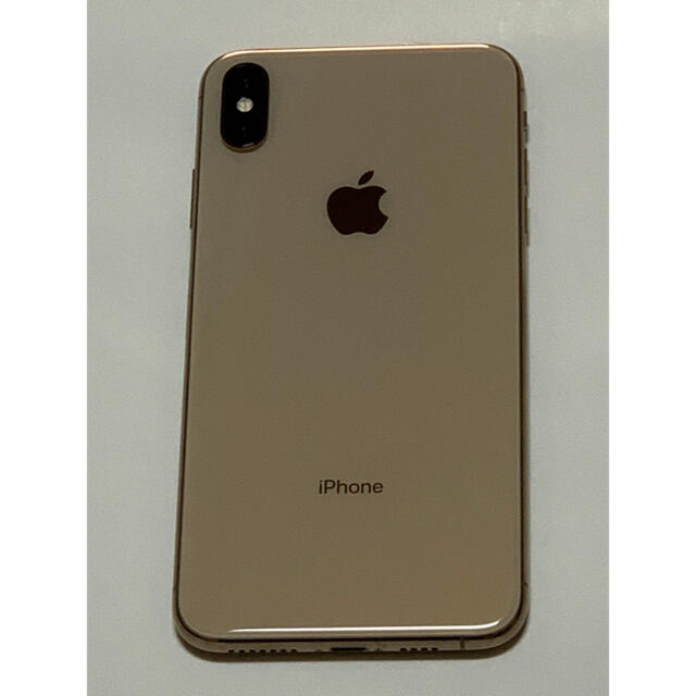 Apple(アップル)のApple  iPhone Xs Max  64GB  ゴールド スマホ/家電/カメラのスマートフォン/携帯電話(携帯電話本体)の商品写真