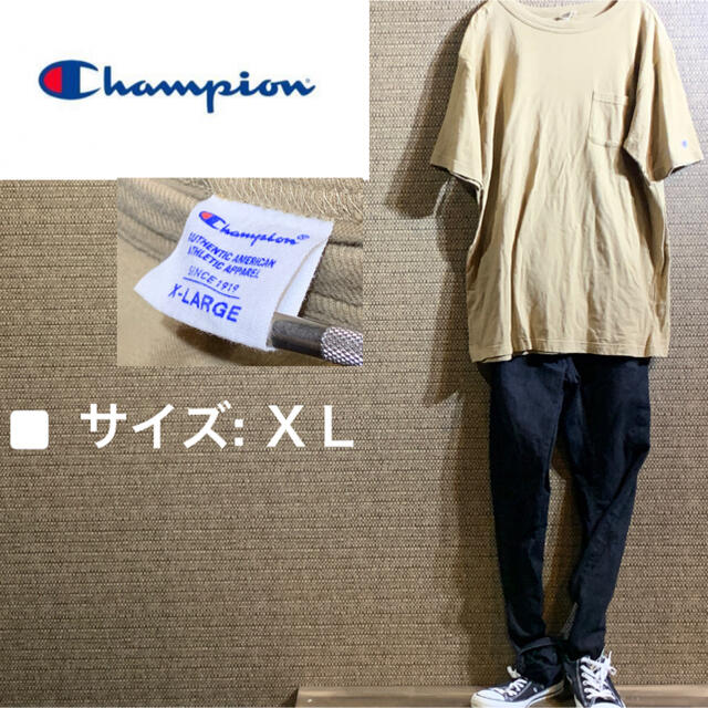 Champion(チャンピオン)のChampionチャンピオン無地Tシャツ メンズのトップス(Tシャツ/カットソー(半袖/袖なし))の商品写真