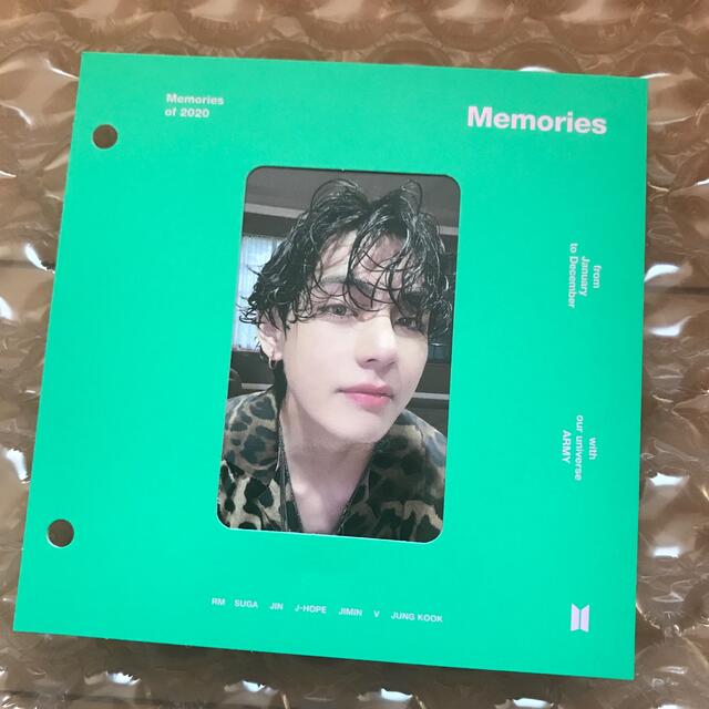 正規取扱店】 BTS memories of 2020 blu-ray テヒョン トレカ