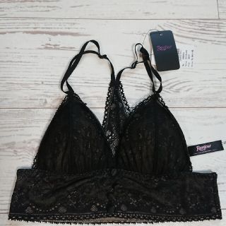 ラヴィジュール(Ravijour)のRavijour  総レース ブラジャーsizeフリーBLACK(ブラ)